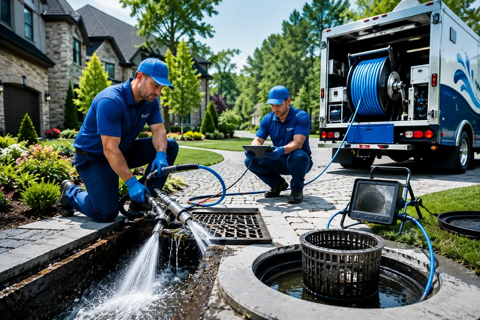 Local outdoor drain cleaning professionals in Unicoi, TN